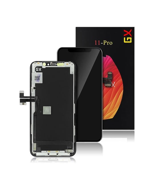 iPhone 11 Pro Uyumlu Ekran Dokunmatik GX OLED (Siyah)