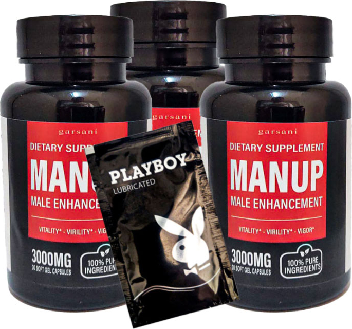 Playboy Jel + Manup Erkeklere Özel Soft Gel Formunda Destekleyici 30lu x 3 adet