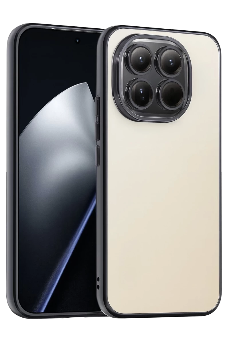Xiaomi Mi 15 Uyumlu Lensli Silikon - Siyah