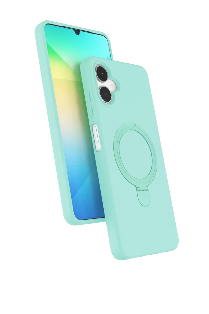 Samsung Galaxy A06 Uyumlu Regal Magsafe Standlı Kapak - Su Yeşili