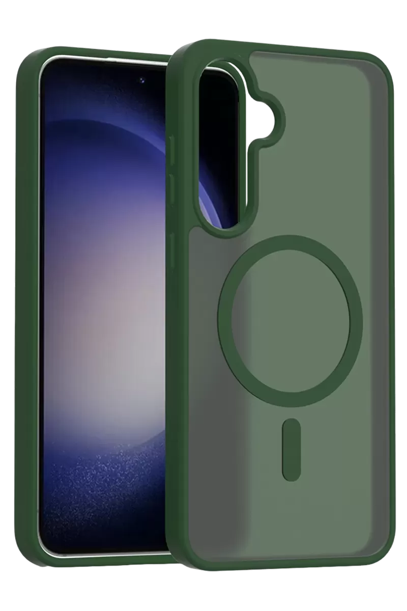 Joko Samsung Galaxy A26 Uyumlu Jota Magsafe Kapak - Koyu Yeşil