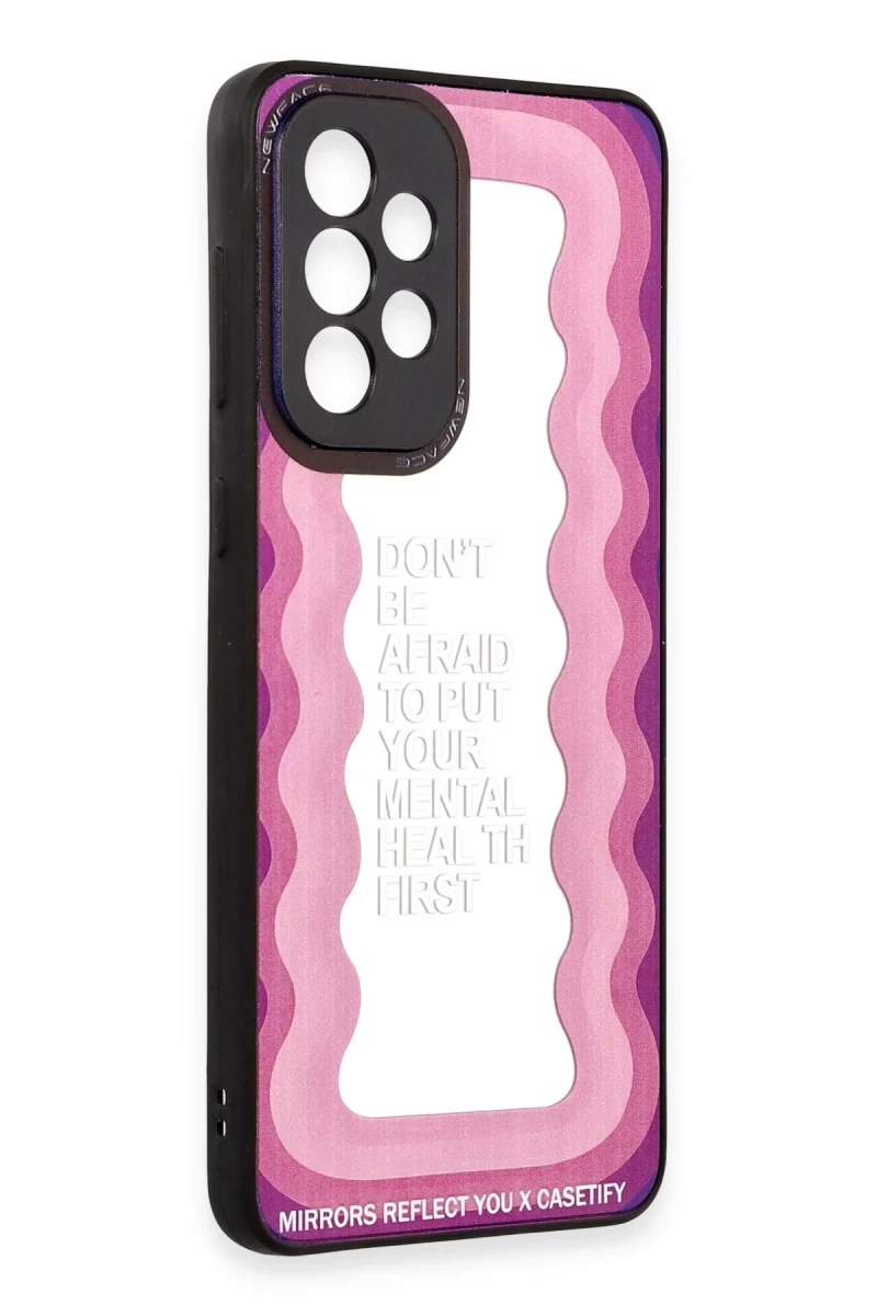 Samsung Galaxy A73 5G Uyumlu Kılıf Mirror Desenli Kapak - Mirror - 11