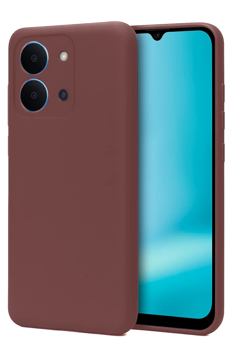 Xiaomi Redmi 15C 4G Uyumlu First Silikon - Bordo