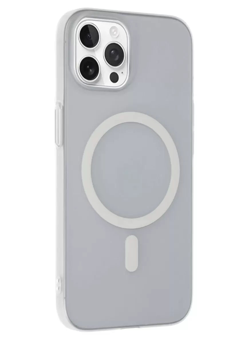 Joko Apple iPhone 14 Pro Max Uyumlu Tuna PC Slim Magsafe Kapak - Şeffaf