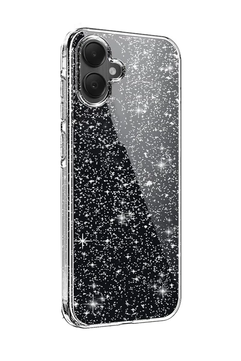 Samsung Galaxy A05 Uyumlu Kılıf Glow Kapak - Şeffaf