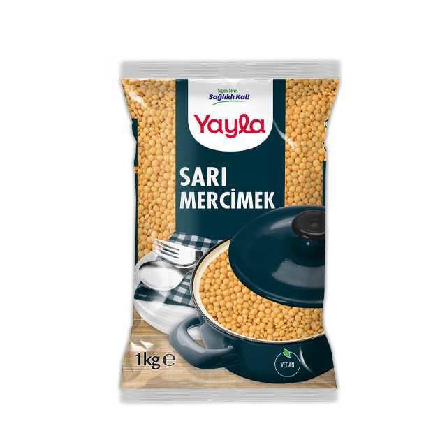 Sarı Mercimek Futbol 1000gr 1 Adet
