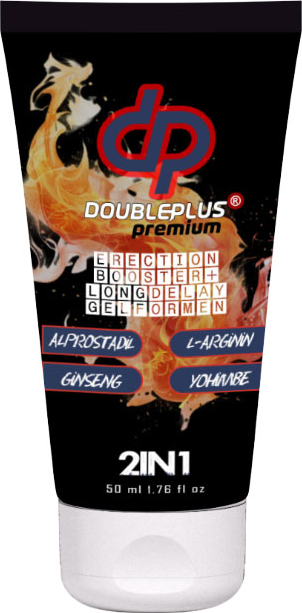 Double Plus Premium Gel Erkeğin Pen.isine Enine Boyuna Hacmine Yeni Bakım Jeli 50 ml
