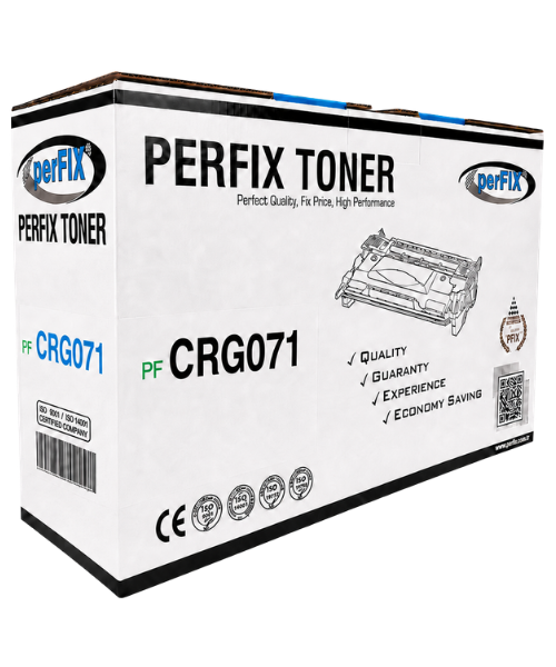 PFX Canon CRG071 - 5645C002AA ***Chipsiz*** Laser Toner 1,2K