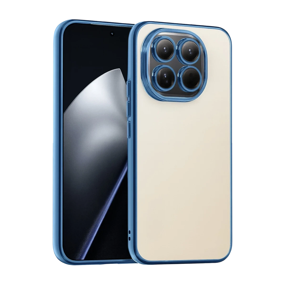 Xiaomi Mi 15T Lensli Silikon - Açık Mavi