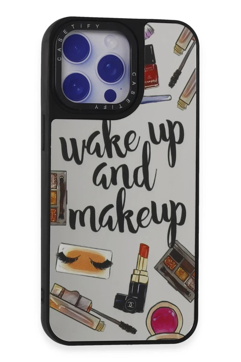 Apple iPhone 15 Pro Uyumlu Kılıf Mirror Desenli Kapak - Mirror - 3