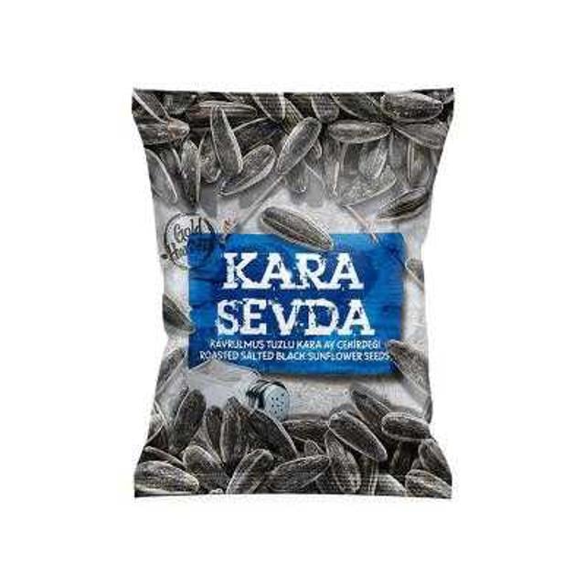 Kara Sevda Siyah Ayçekirdek 135 gr Tuzlu 1 Adet