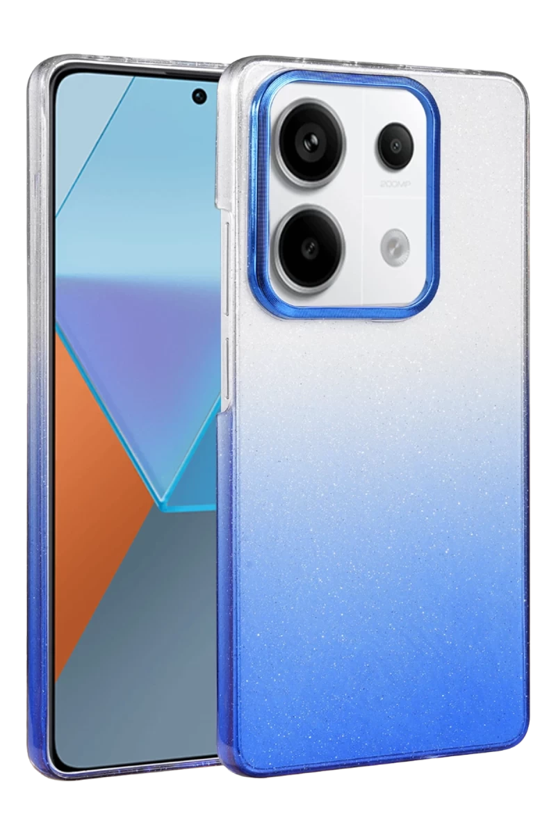Xiaomi Redmi Note 13 Pro 4G Uyumlu Glossy Kapak - Mavi