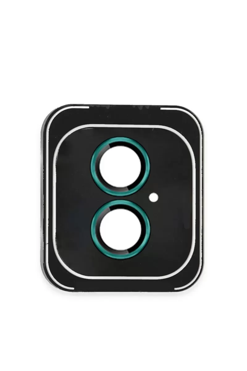 Joko Apple iPhone 16 Uyumlu PVD Metal Kamera Lens - Yeşil