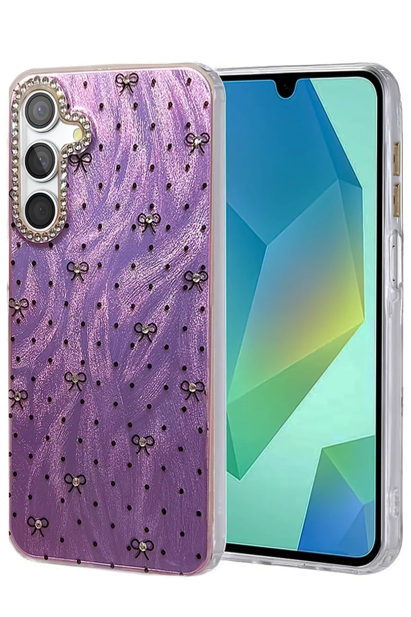 Samsung Galaxy S25 Uyumlu Kılıf Blade Aynalı Desenli Kapak - Desen 2