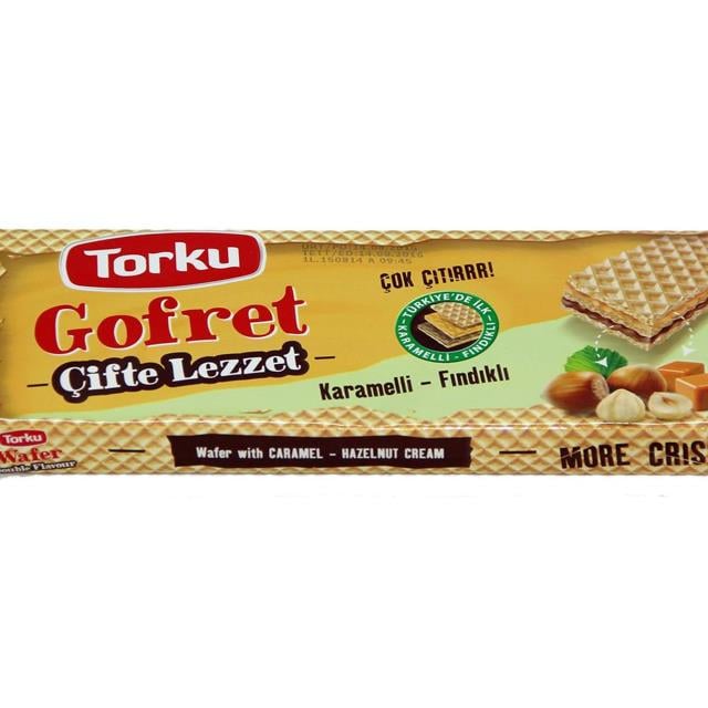 Karamel - Fındık Gofret 142 Gr. 1 Adet