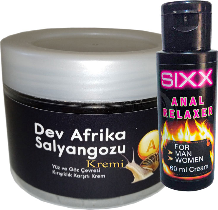 Bonie Giant ^ksıxx:23 Dev Afrika Salyangozu Yaşlànma Kàrşıtı Krem 100ML + Sıxx Bay Bayan Arka Rahatıetici Crem