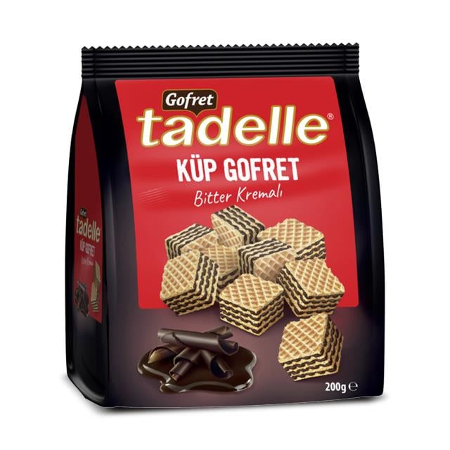 Küp Gofret Bitter 200gr 1 Adet