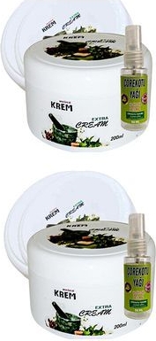 Mucizevi Bölgesel Vücut Sızıları Için Bakım Relax Kremi 125 Ml+ 50 ml Çörek Otu Yağı ile x 2