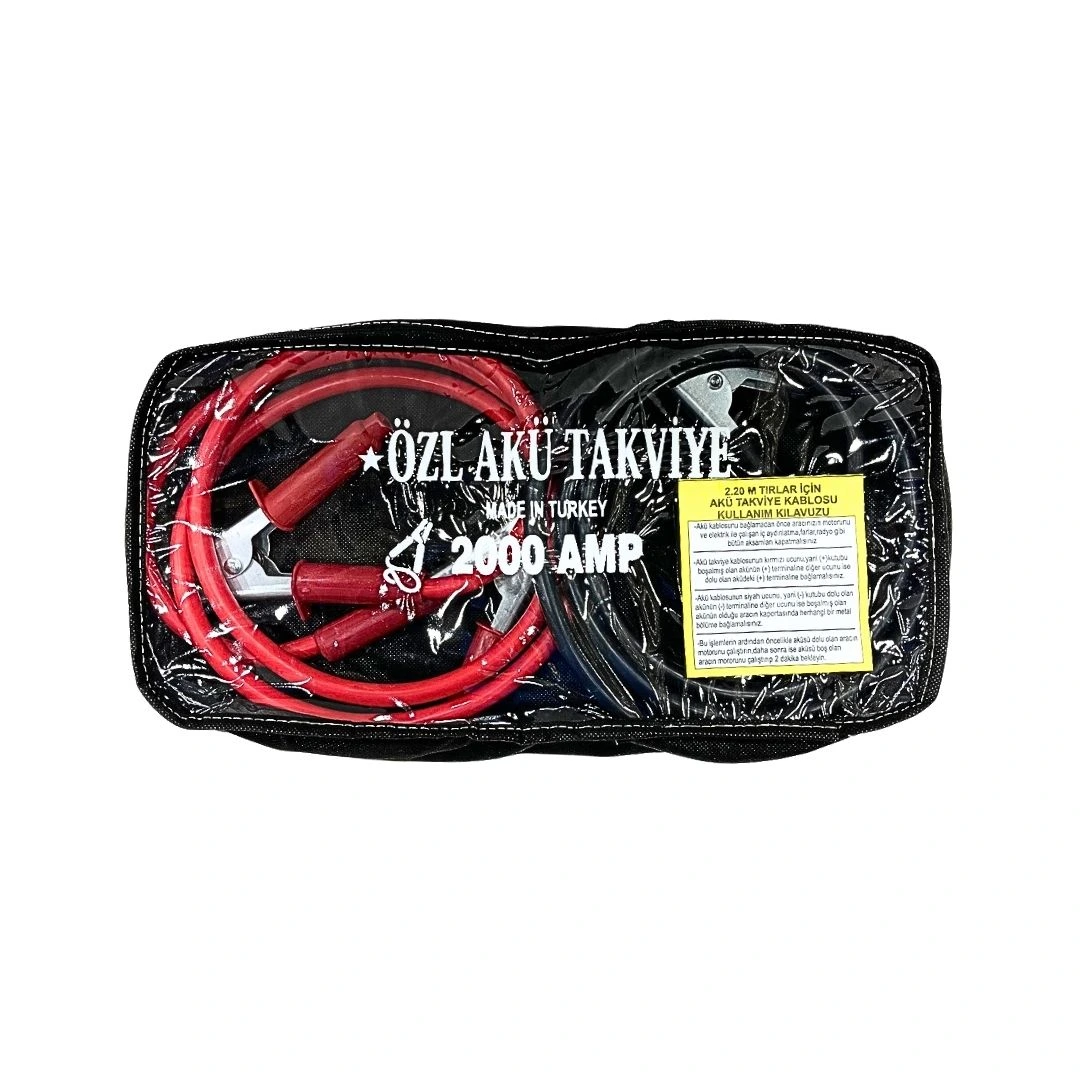 2000 Amp Akü Takviye Kablosu 2 m