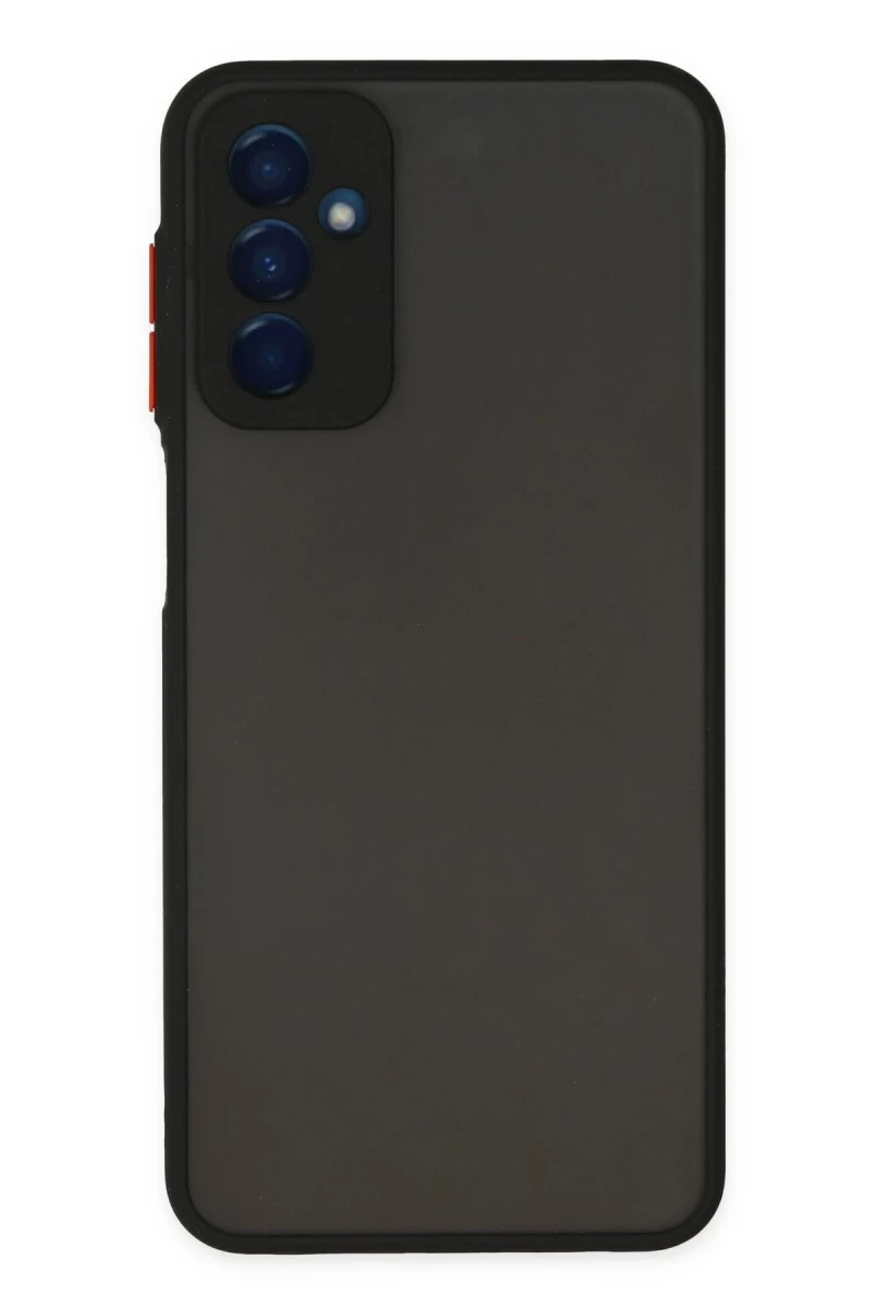 Samsung Galaxy M13 Uyumlu Kılıf Montreal Silikon Kapak - Siyah