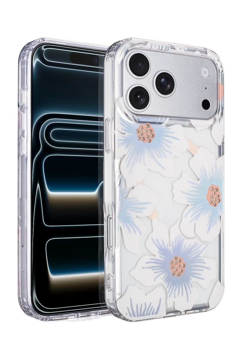 Onegif Apple iPhone 17 Pro Max Uyumlu Desina Magsafe Kapak - Desen 2