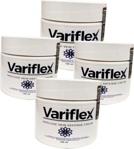 Variflex West & Month Variflex Varicose Vein Defense Cream 150   ml  x 4Adet