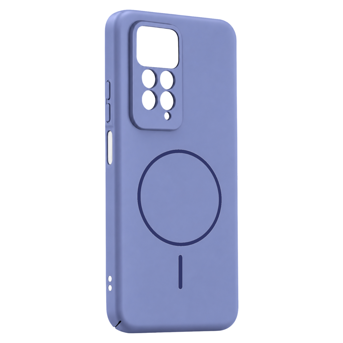 Xiaomi Redmi Note 11 Pro Mika PC Magsafe Kapak - Açık Mor