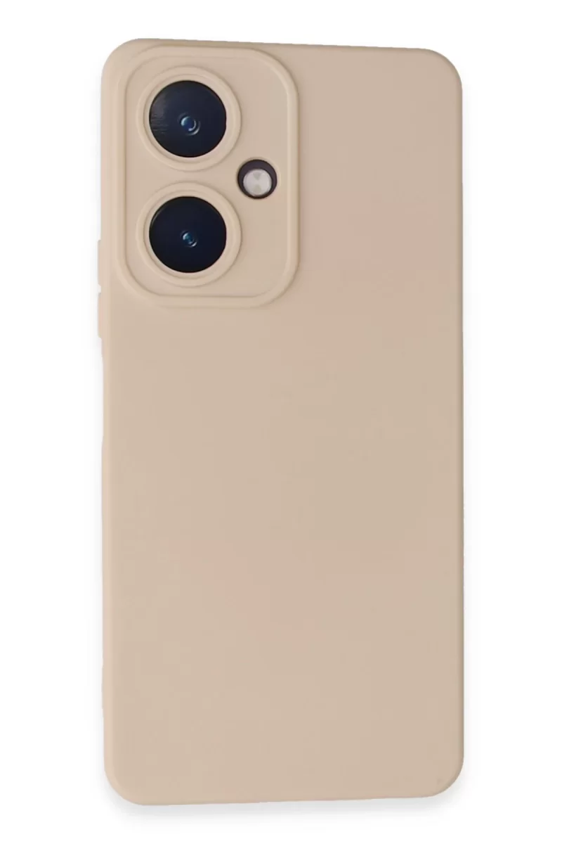 Vivo Y27 Uyumlu Kılıf Nano içi Kadife Silikon - Pudra