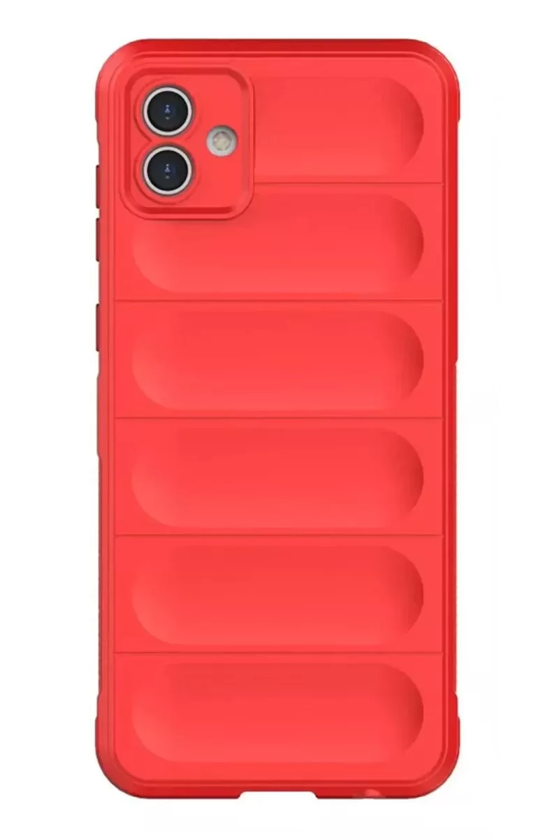 Samsung Galaxy A05 Uyumlu Kılıf Optimum Silikon - Kırmızı