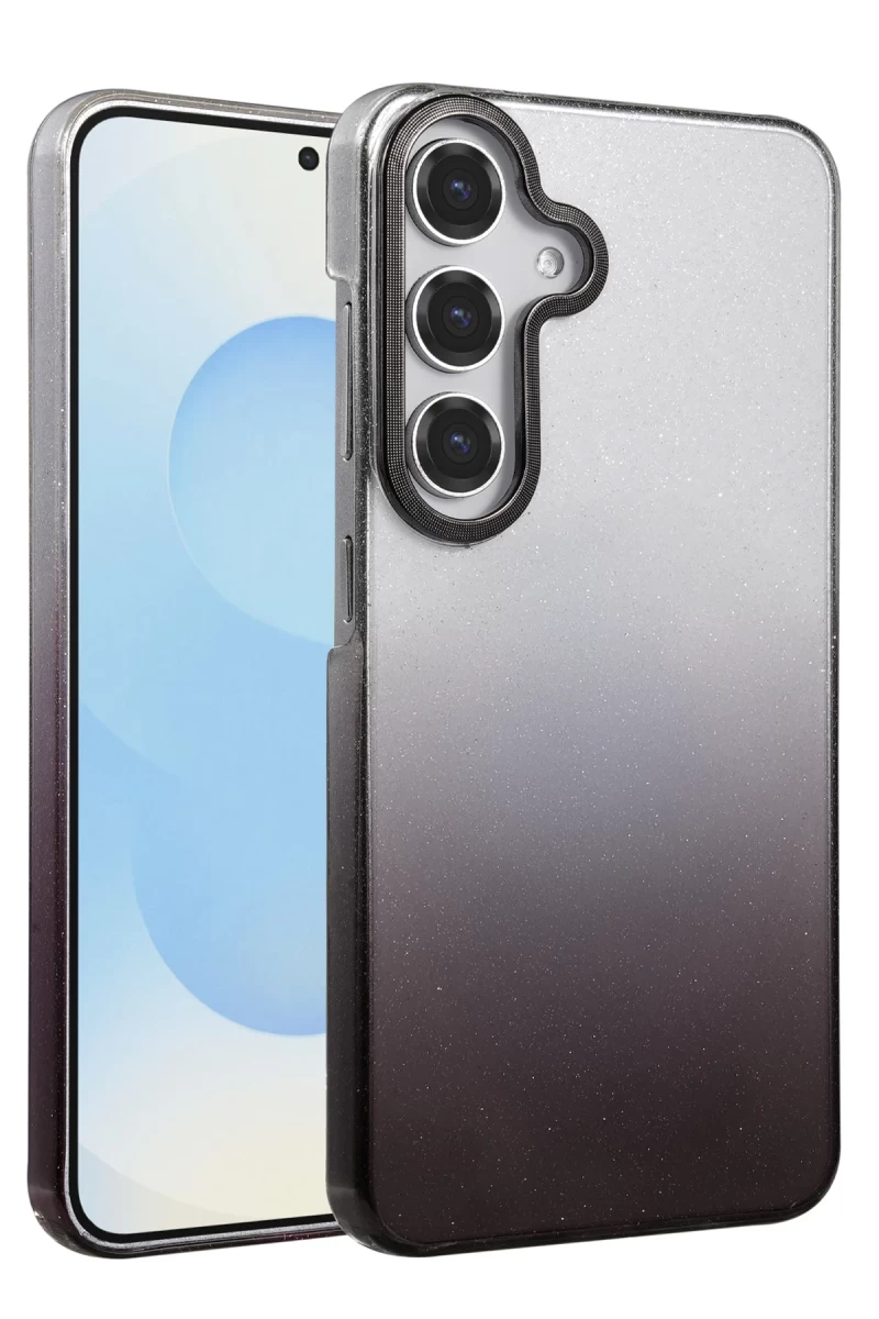 Samsung Galaxy A15 4G Uyumlu Glossy Kapak - Siyah