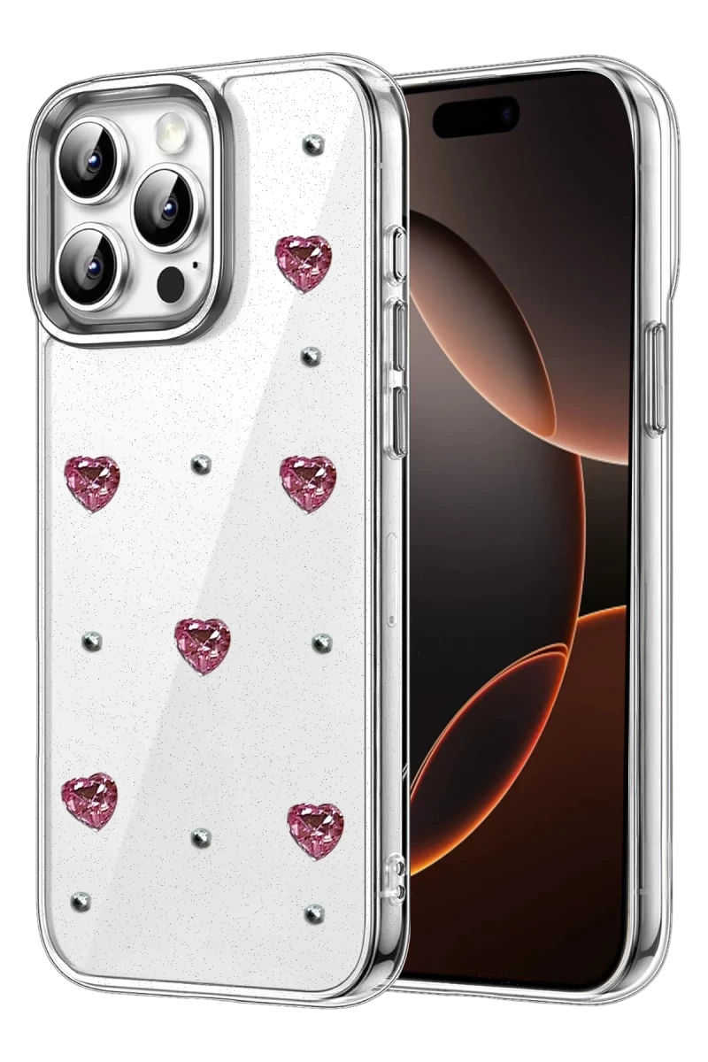 Apple iPhone 15 Pro Max Uyumlu Fiyonk Desenli Kapak - Desen 3
