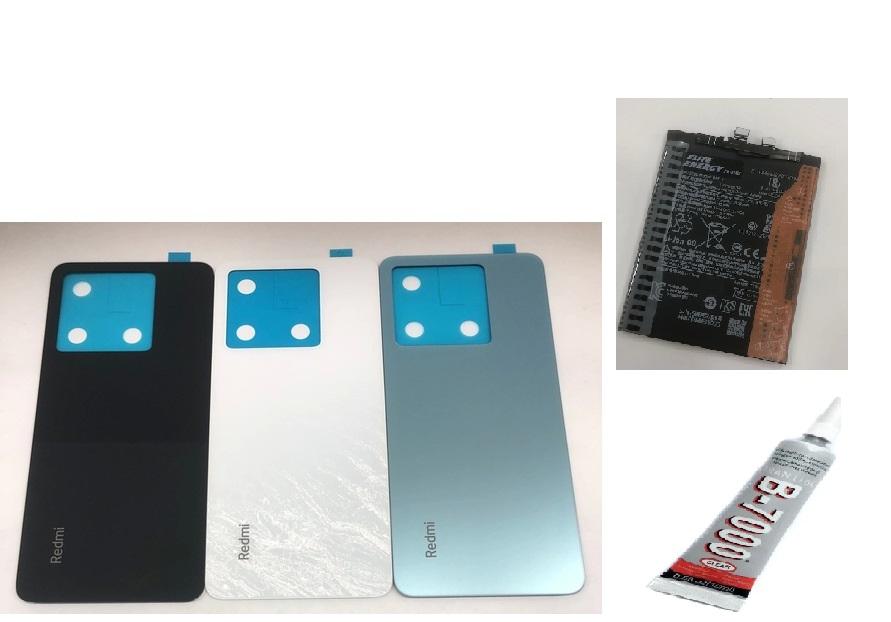 REDMİ NOTE 13 PRO Uyumlu ARKA BATARYA KAPAĞI ,BATARYA VE