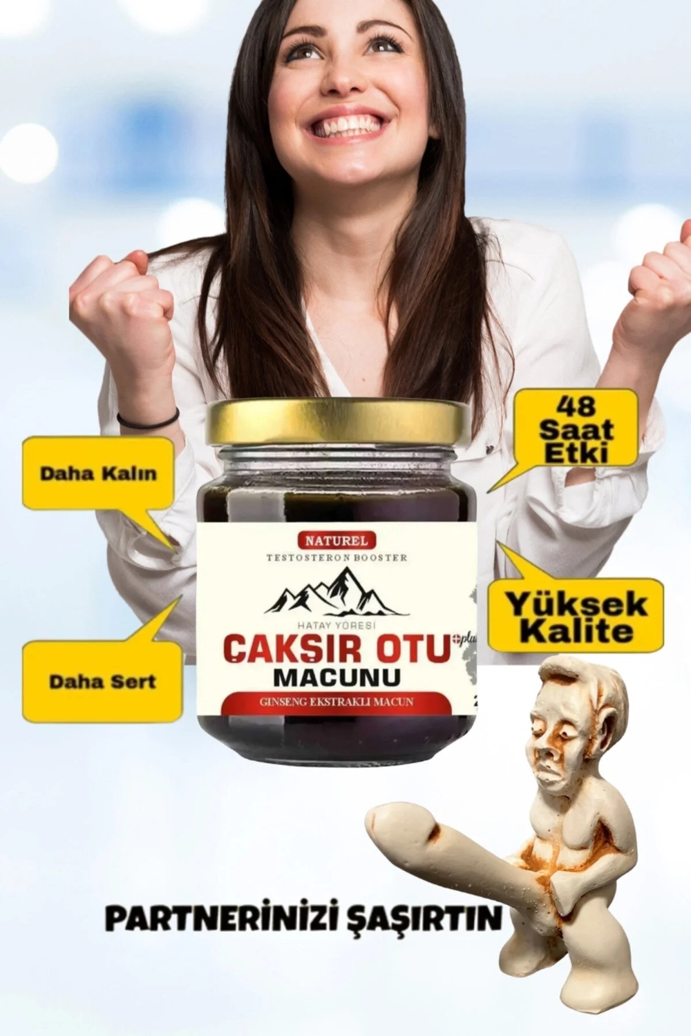 Çakşır Otu Macunu Erkeklere Çok Özel Macun Mucize