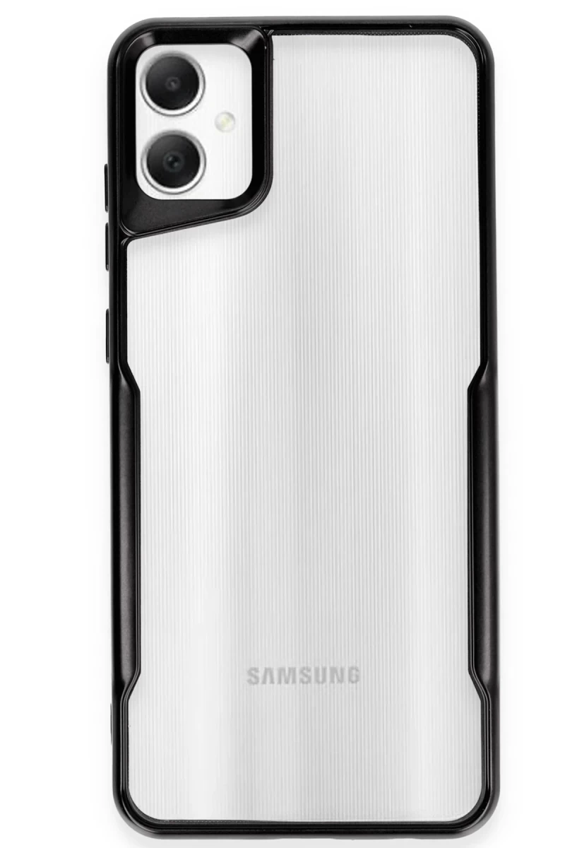 Samsung Galaxy A06 Uyumlu Kılıf Boyi Silikon Kapak - Siyah