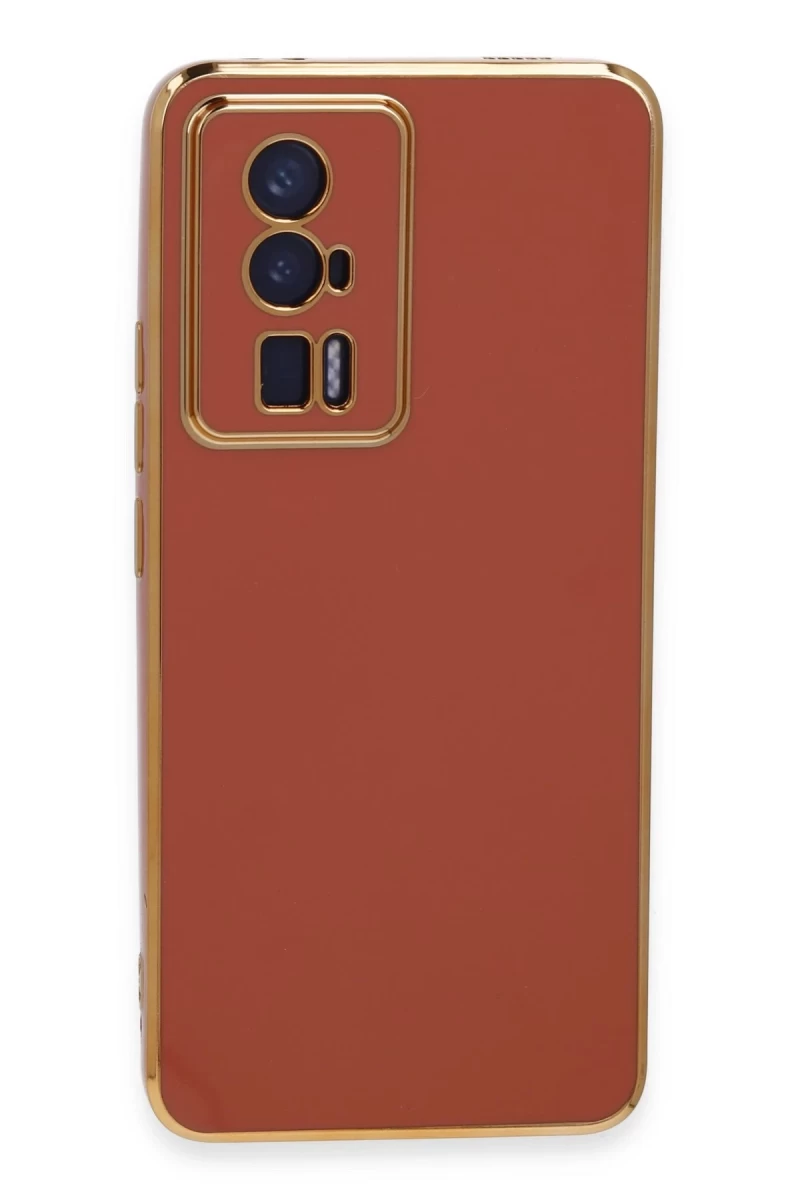 Xiaomi Poco F5 Pro Uyumlu Kılıf Volet Silikon - Kırmızı