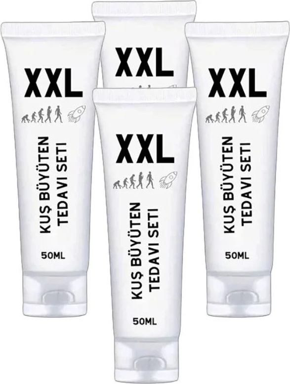 Kuş Büüyütücü Xxlcream Men Enlrgr 4lü Adet x 50 ml Erkeklere Özel Krem