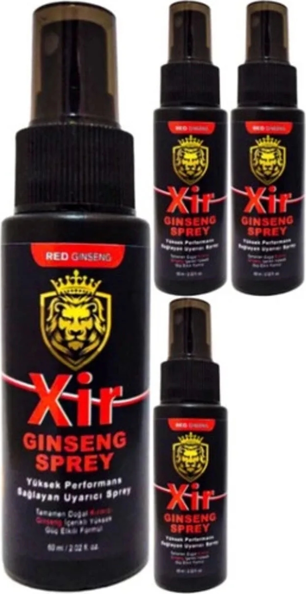 Xir 60 ml Erkeğe Özel 4 Adet Karışım 3xeffect Sprey
