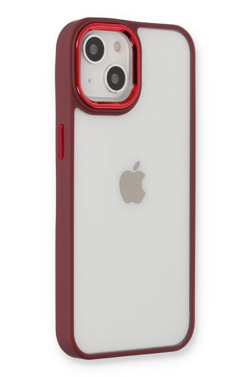 Apple iPhone 14 Plus Uyumlu Kılıf Dora Kapak - Kırmızı