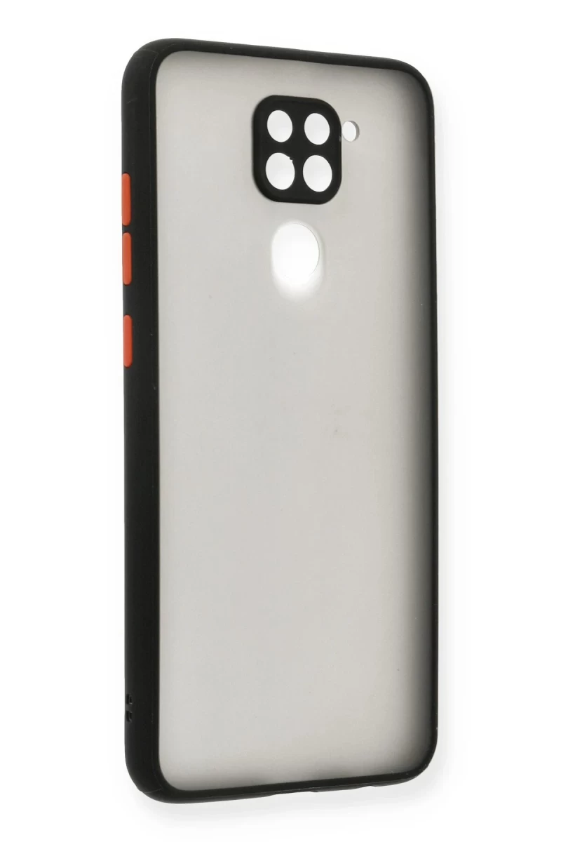 Xiaomi Redmi Note 9 Uyumlu Kılıf Montreal Silikon Kapak - Siyah