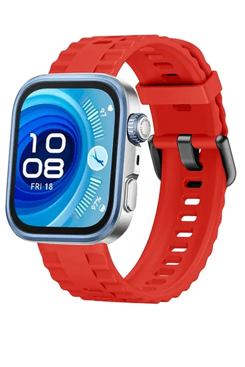 Huawei Watch Fit 3 Klasik Kordon - Kırmızı