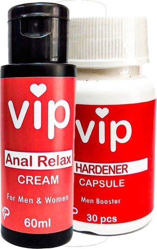 VIP Rubby Relax Krem + Erkeklere Özel Kapsül 30lu