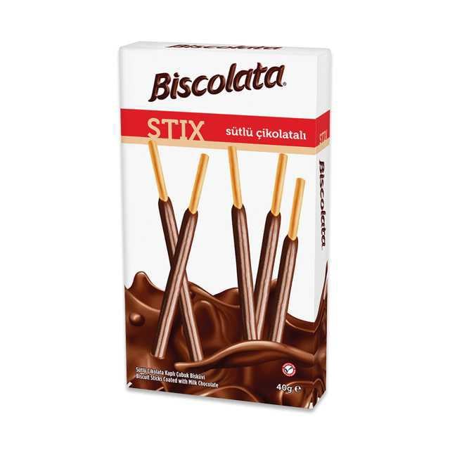 Biskolata Stıcks Sade 40gr 1 Adet