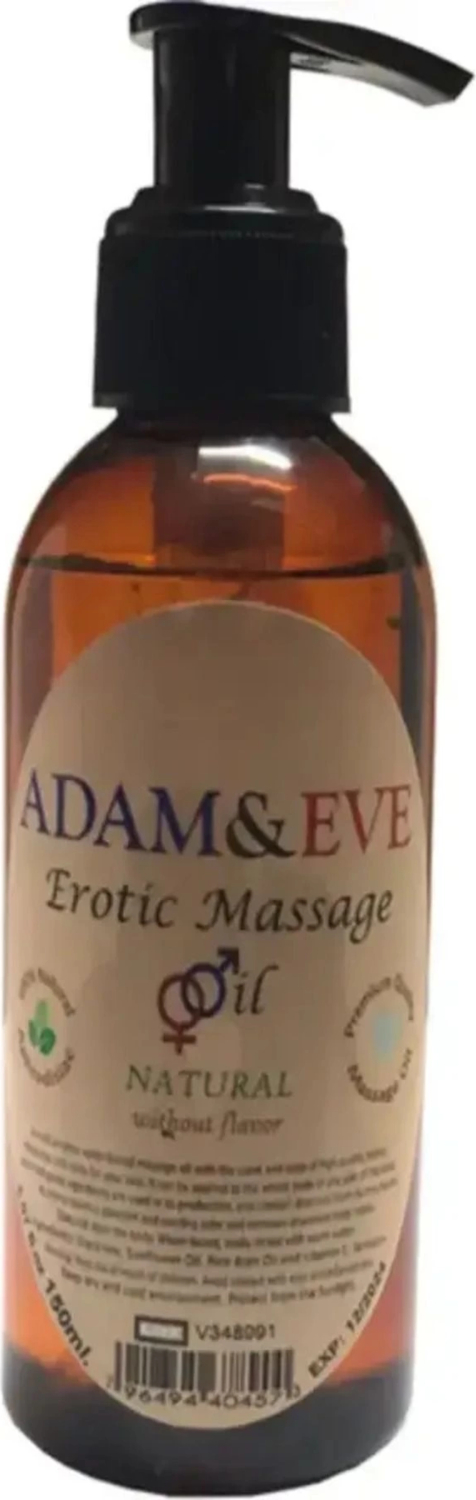 Adam & Eve 150 ml Natural Adam&eve Massage Oil | Boy Adam Eve ?rotık Masaj Yağı