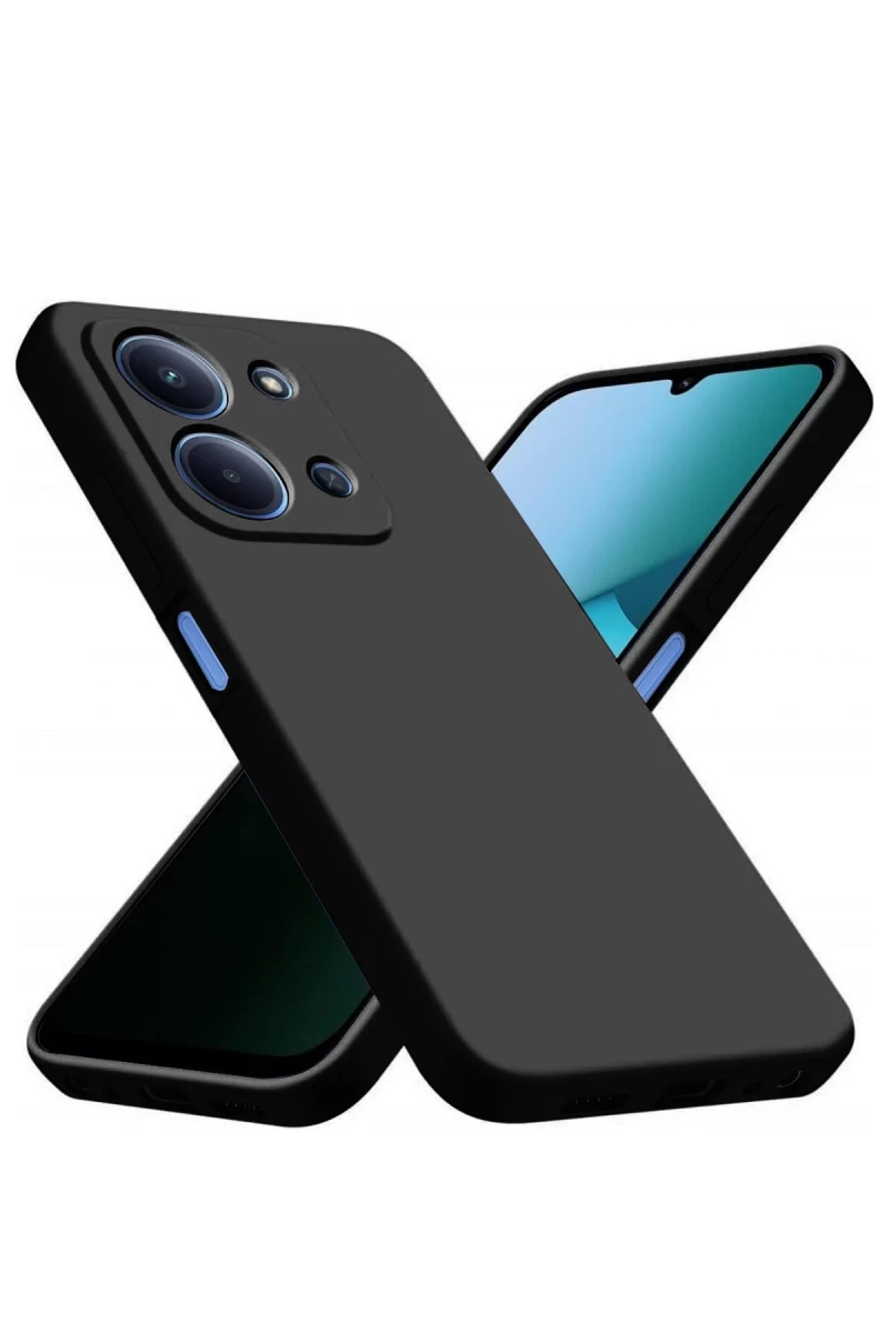 Xiaomi Redmi 15C 4G Uyumlu Nano içi Kadife Silikon - Siyah