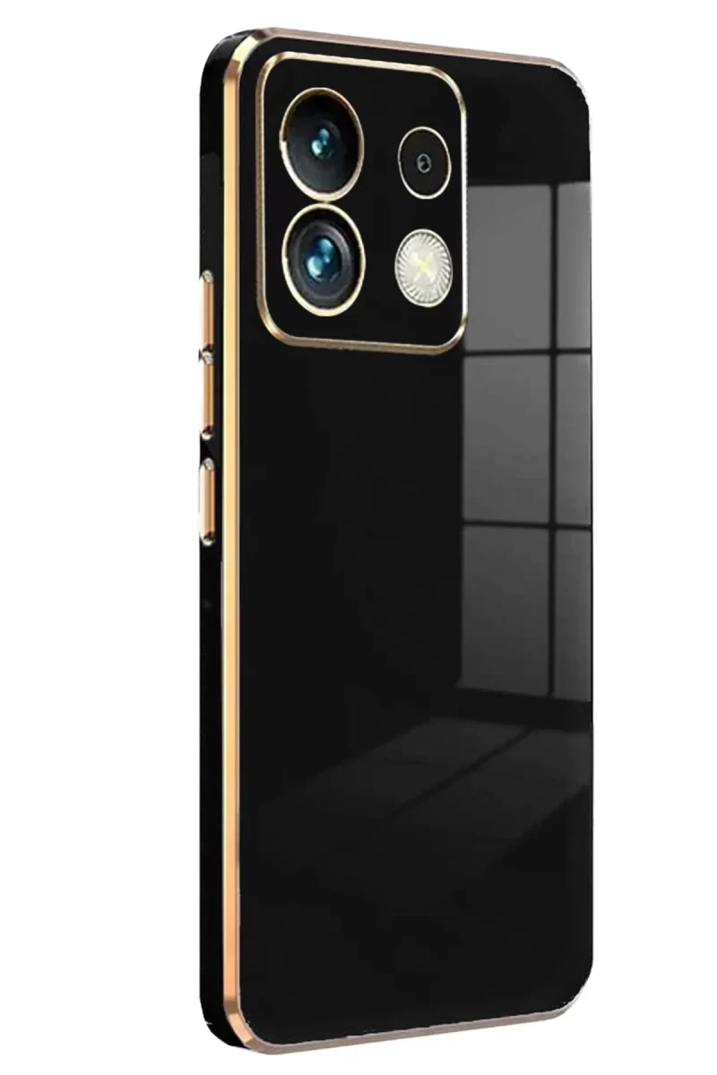 Xiaomi Redmi Note 13 5G Uyumlu Kılıf Volet Silikon - Siyah