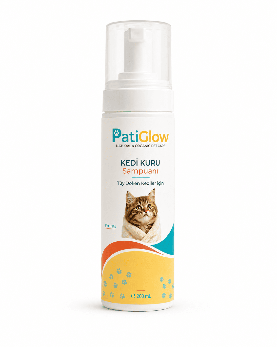 PatiGlow Kedi Kuru Şampuanı 200 ml