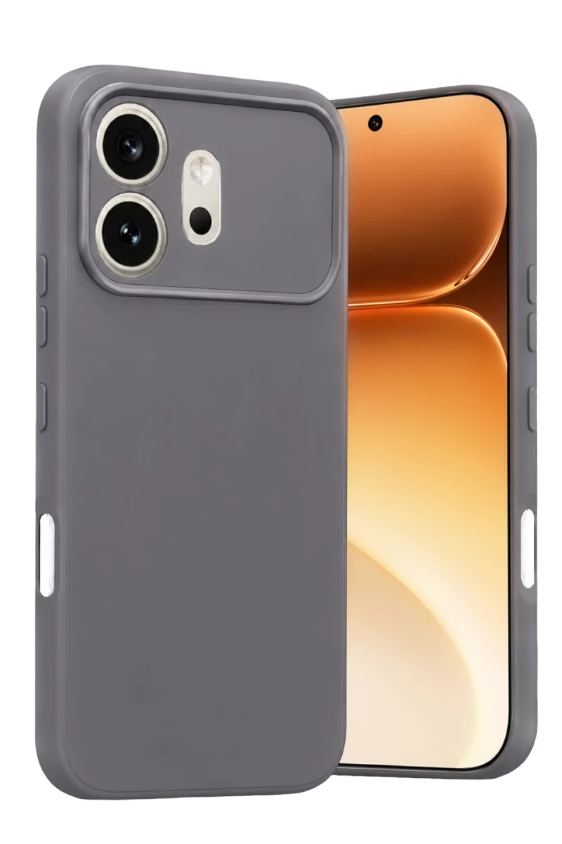 Huawei Honor 600 Uyumlu First Silikon - Gri