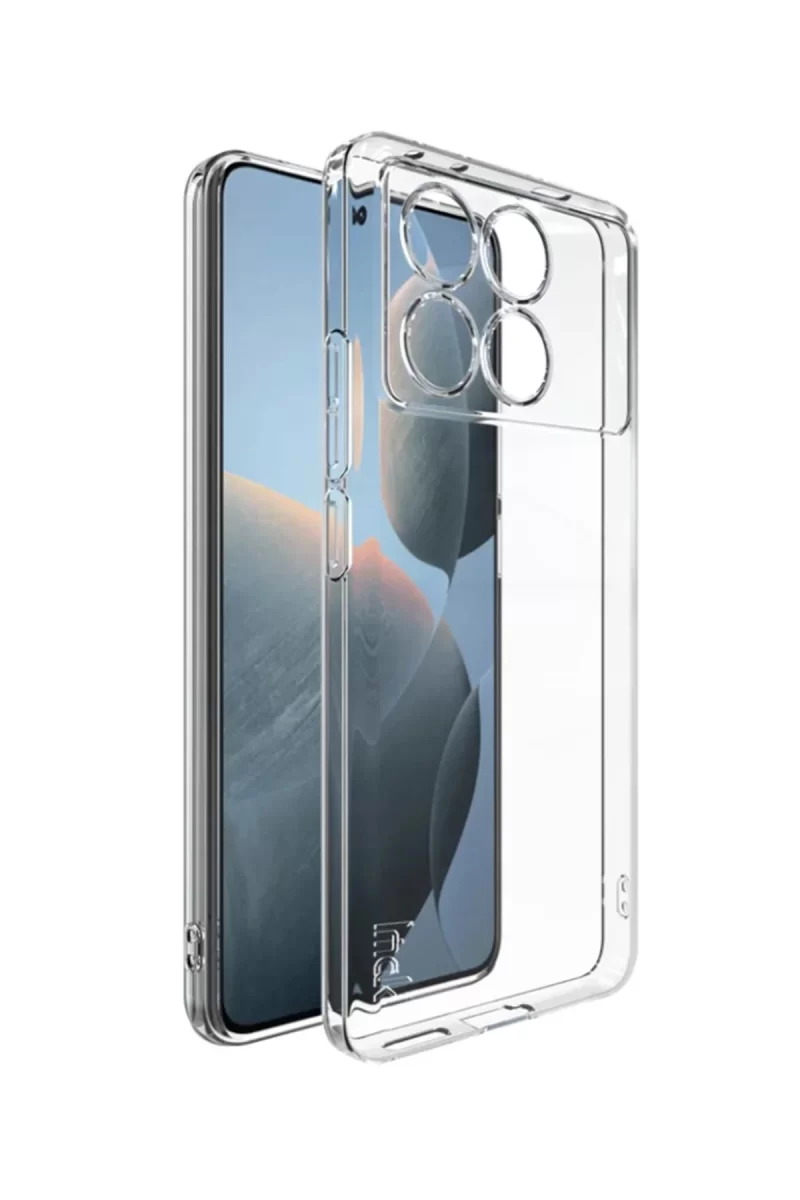 Xiaomi Poco X6 Pro Uyumlu Kılıf Lüx Şeffaf Silikon