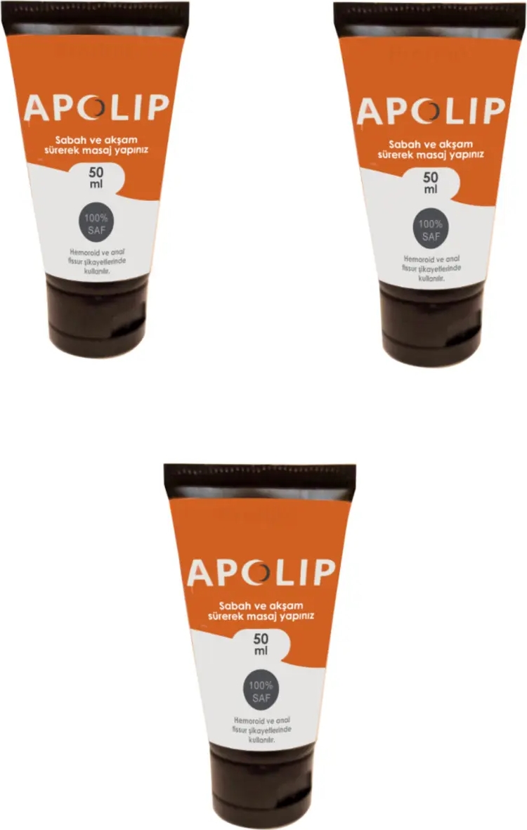 Apolip Kremi 50ML 3 Adet