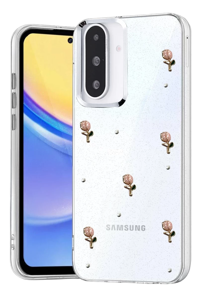 Samsung Galaxy A26 Uyumlu Fiyonk Desenli Kapak - Desen 6